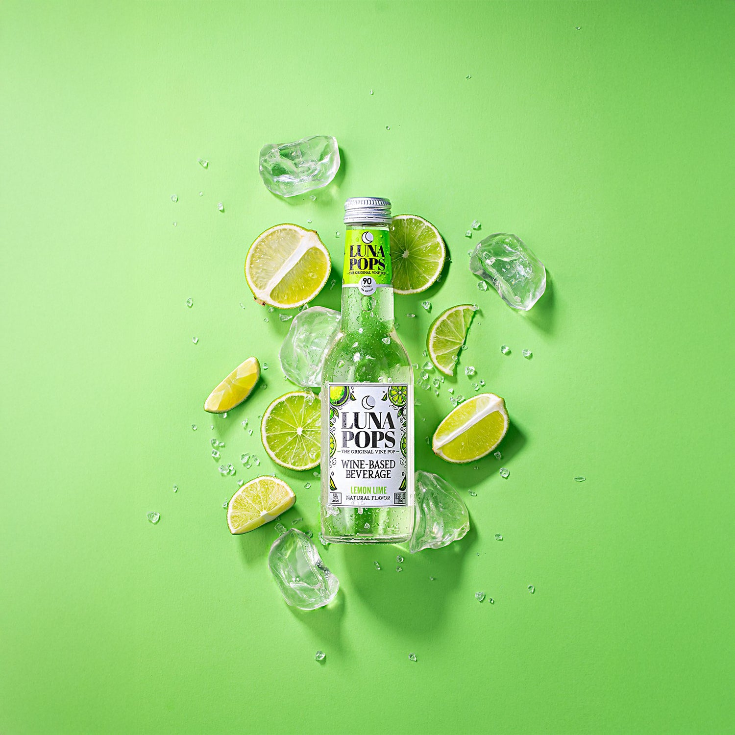 Luna Pops Lemon Lime Flavor