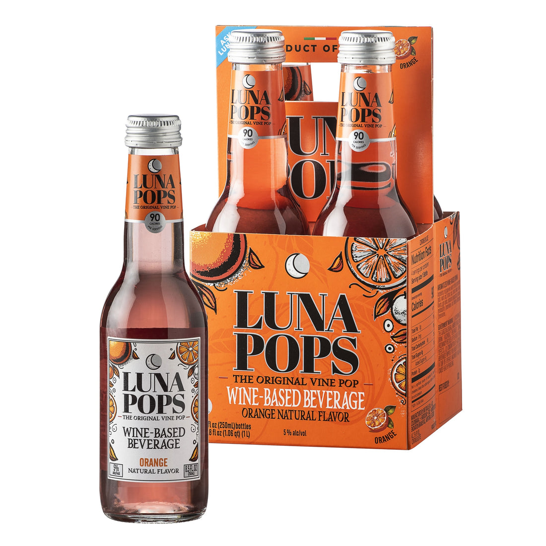 Luna Pops Orange Flavor